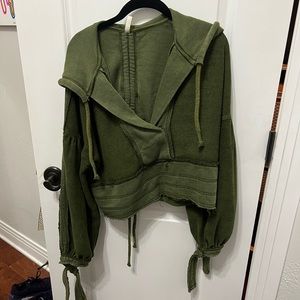 Free People Movement Cropped Hoodie